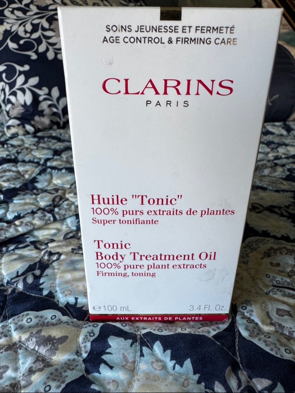 Clarins Huile Tonic Body Treatment Oil - new in box
